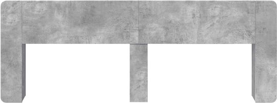 vidaXL Wooden Gray Bed Headboard 193.5x80cm