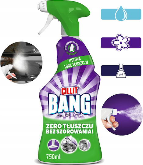 Reckitt Καθαριστικό Spray για Λίπη 750ml