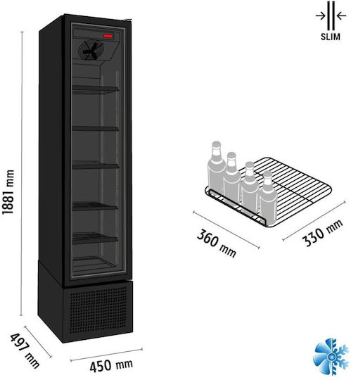 Alfa Frost Хладилник За Напитки 221л
