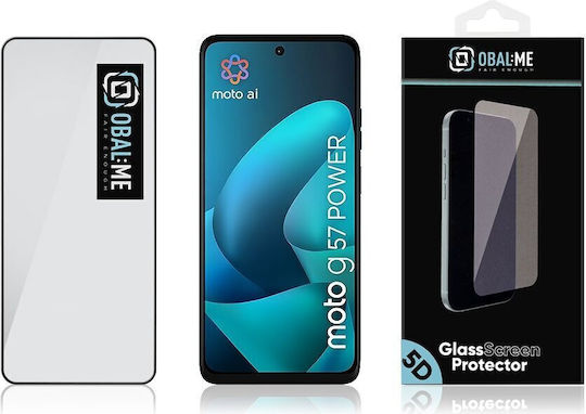 Obal:me 5d Glass Screen Protector Motorola G57 Power Black 57983130199