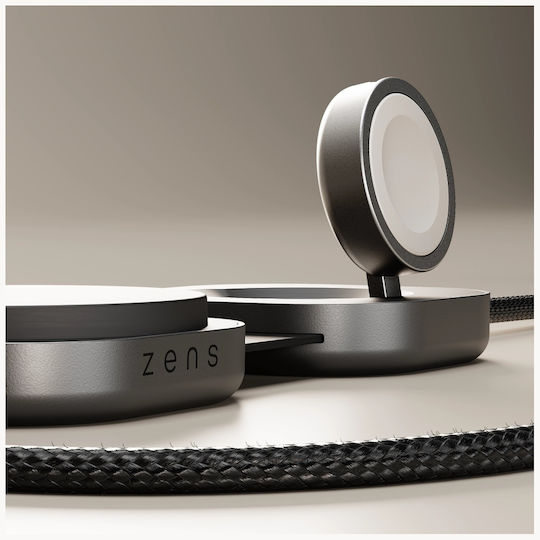 Zens Încărcător Wireless Qi2 15W Livrarea Energiei Negru (Pro 3)