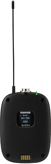Shure SLXD14D+ Set Microfon Dinamic Wireless Clip On, Curea Pentru Jurnalism