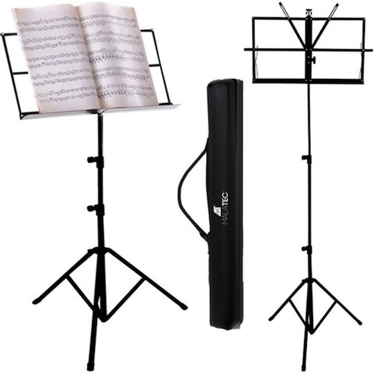 Stand Muzical Pentru Partituri Înălțime 65 90 123 Cm
