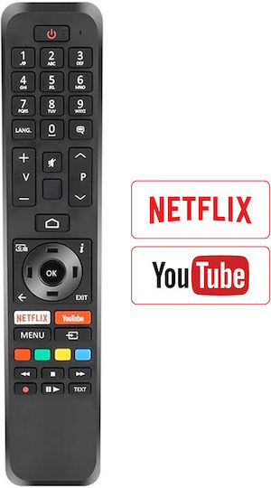 Universal Remote Control RC43160 for Τηλεοράσεις Vestel , F&U and