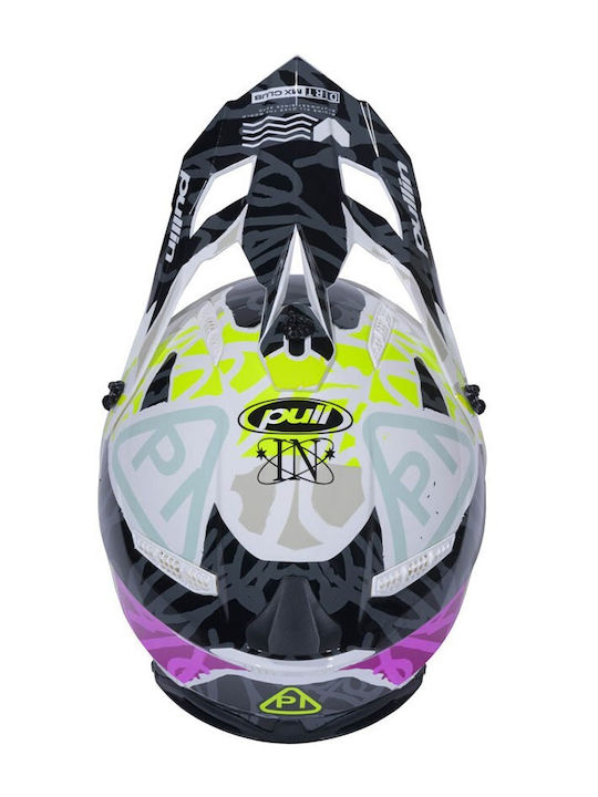 Pull-In MX Trash Dirt Motorcycle Helmet Motocross ECE 22.06 1310gr