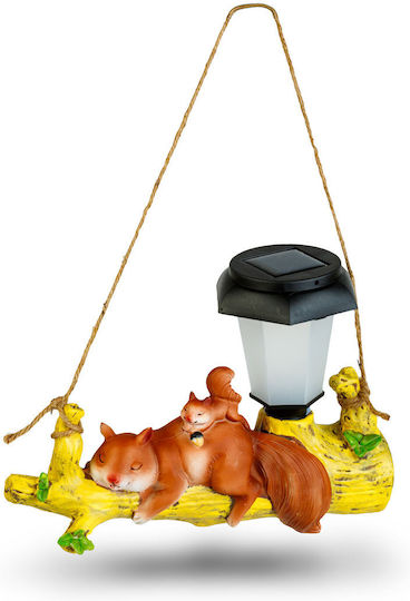 Lustră Solară cu Lumină Alb Cald IP44 25x6x19cm