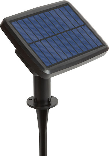 Set 15 Lămpi Solare Suspendate Ghirlandă 1.3W RGBW Bluetooth cu Fotocelulă și Telecomandă IP65