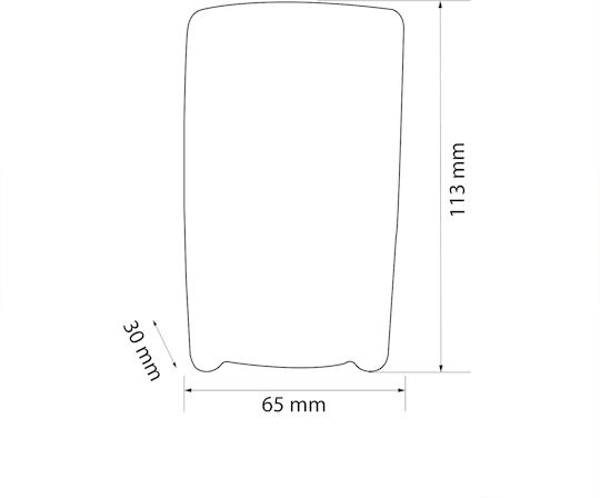 Компактен Цифров Мултиметър 3.5 Цифри AC DC 500V 10A Съпротивление Тест На Диоди Непрекъснатост