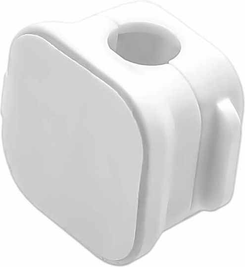 Self-Adhesive Magnetic Cable Organization Clips 22x22x14mm 6 Pieces White Q-zj811 Andowl
