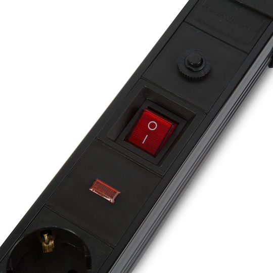 Power Strip Safety 6 Sockets with Switch and Cable 3m