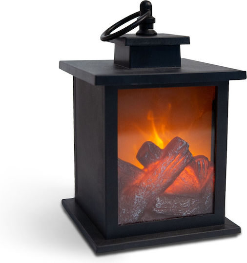 Dekoratives Tischlicht LED Kamin 12x12x18,5 cm