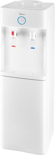 Midea Dozator de Apă de Podea cu Sticlă Inoxidabil cu Dulap cu Furnizare de Apă Rece 2l/h
