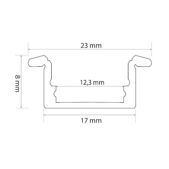 Aluminum Profile Track Led