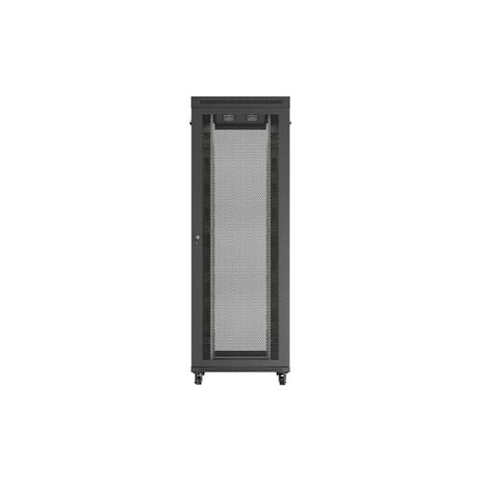 Lanberg Επιδαπέδια Καμπίνα Rack 47U Μαύρο FF01-8247-23BL