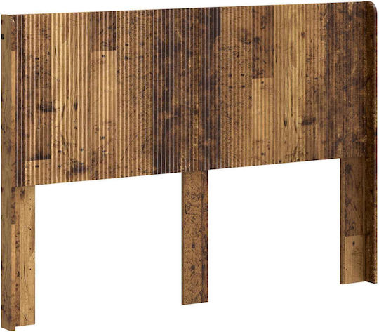 vidaXL Wooden Brown Bed Headboard 141.5x100cm