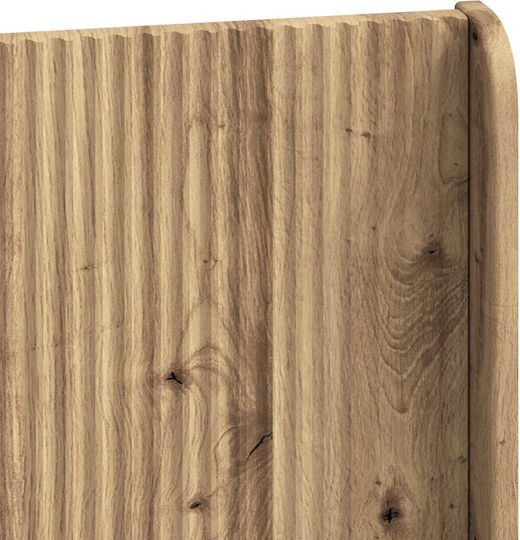 vidaXL Wooden Brown Bed Headboard 166.5x100cm