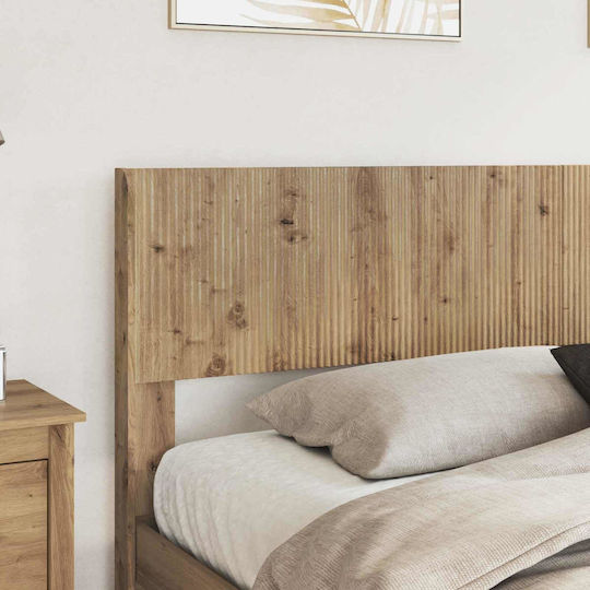 vidaXL Wooden Brown Bed Headboard 186.5x100cm