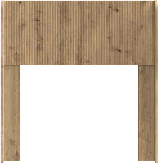 vidaXL Kopfstützen Für Betten Hölzernes Braune 82x100cm