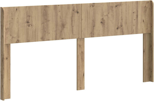 vidaXL Wooden Brown Bed Headboard 186.5x100cm