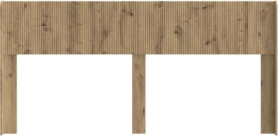 vidaXL Wooden Brown Bed Headboard 186.5x100cm