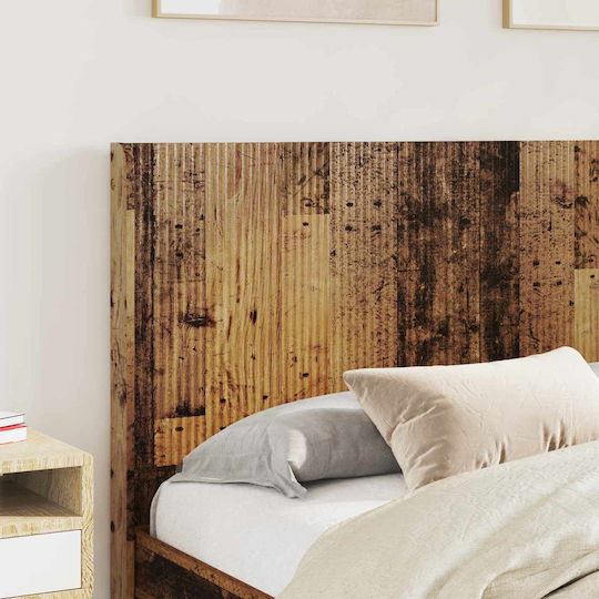 vidaXL Wooden Brown Bed Headboard 156.5x100cm