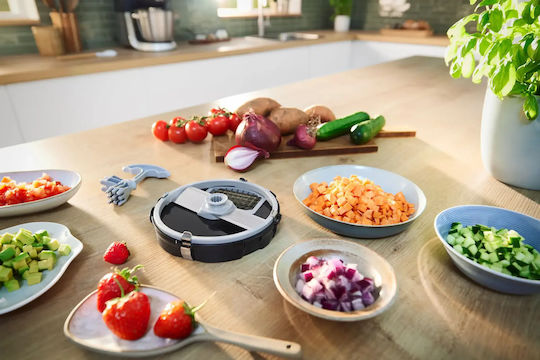 Bosch Serie 4 Κουζινομηχανή 1000W με Ανοξείδωτο Κάδο 3.9lt