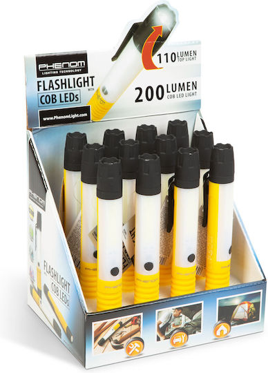 Făclie LED cu Luminozitate Maximă 200 Lumen 12 Bucăți
