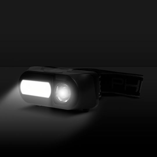 Lampă Frontală LED Reîncărcabilă IP54 cu Luminozitate Maximă 120lm