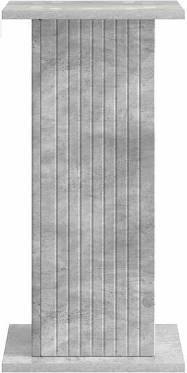vidaXL Pflanzenständer Grau aus Beton 30,5 x 30 x 60,5 cm