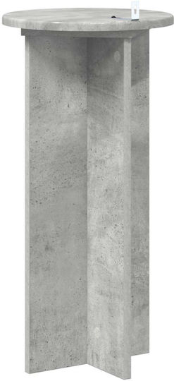 vidaXL Ανθοστήλες Ξύλινες Γκρι 29.5x29.5x60εκ. 2τμχ