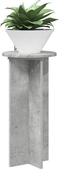 vidaXL Ανθοστήλες Ξύλινες Γκρι 29.5x29.5x60εκ. 2τμχ