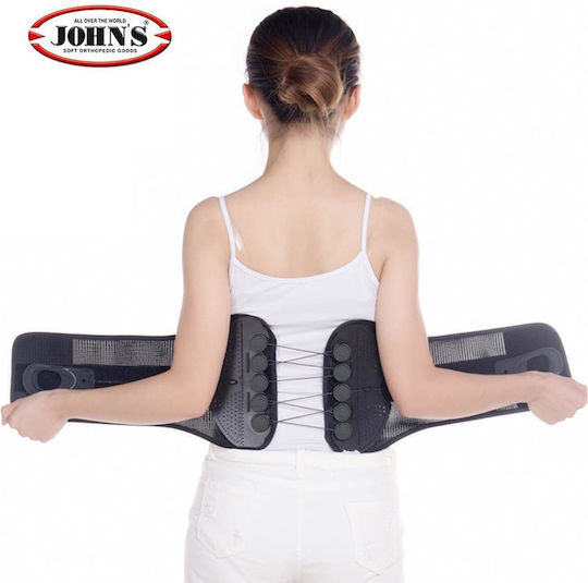 Johns Centură Elastică Pentru Ameliorarea Durerii Neagră 234100