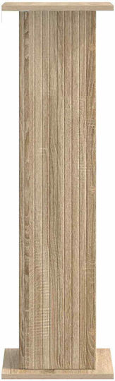 vidaXL Wooden Brown Plant Stands 30.5x30x100.5 cm 2 Pieces
