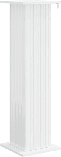 vidaXL Pflanzenständer Holz Weiß 30.5x30x100.5cm