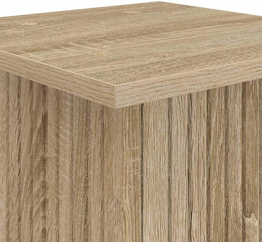 vidaXL Βάση Γλάστρας Ξύλινη Καφέ 30.5x30x100.5εκ.