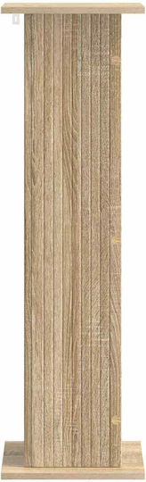 vidaXL Βάση Γλάστρας Ξύλινη Καφέ 30.5x30x100.5εκ.
