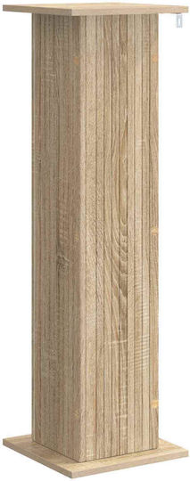vidaXL Βάση Γλάστρας Ξύλινη Καφέ 30.5x30x100.5εκ.
