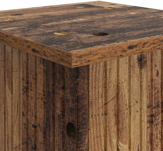 vidaXL Βάση Γλάστρας Ξύλινη 30.5x30x100.5εκ.