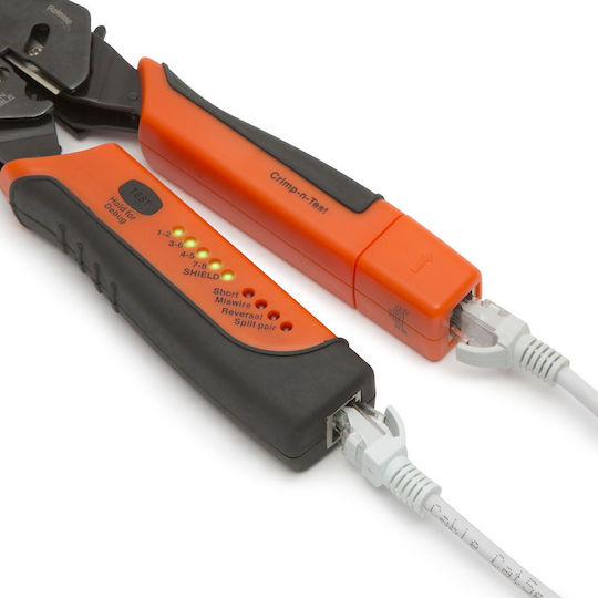 Cleste Sertizat Mufe de Rețea RJ12 RJ11 RJ45 RJ22 cu Mecanism cu Clichet Lungime 220mm