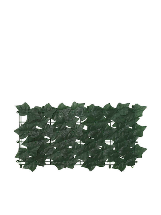 Vidaxl Folding Balcony Screen Leaves Dark Green