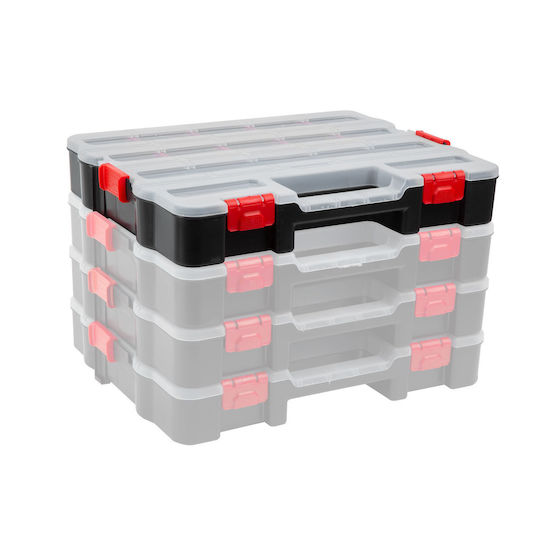 Tool Compartment Organiser Transparent 27x33x6cm