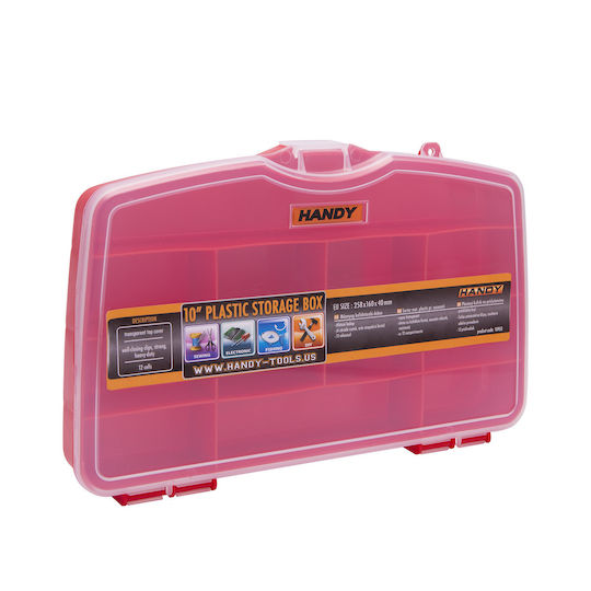 Werkzeugkoffer-Organisatoren 12 Schlitze Transparente 25.8x16x4cm