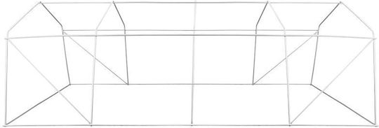 Saska Garden GSP-1052076 Greenhouse Tunnel 3x6x2m