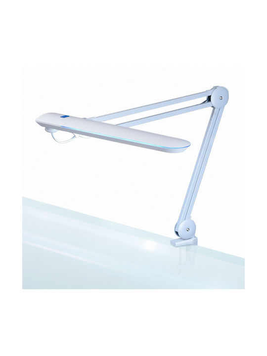 LED Iluminat de Birou și Clip în Culoare Alb