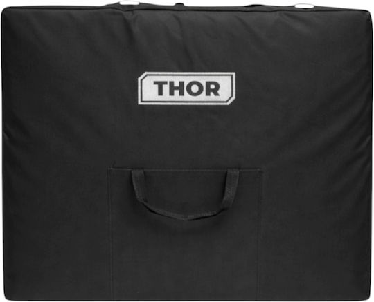 Thor Pat De Fizioterapie Portabil Pliabil Ecru Din Lemn 60x213cm
