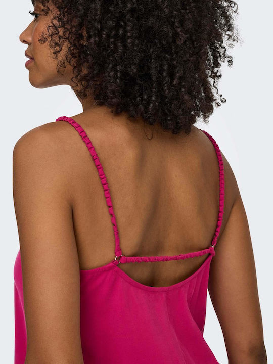 Women's Sleeveless Blouse Fuchsia