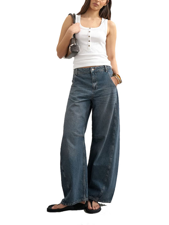Women's Cotton Sleeveless White Blouse