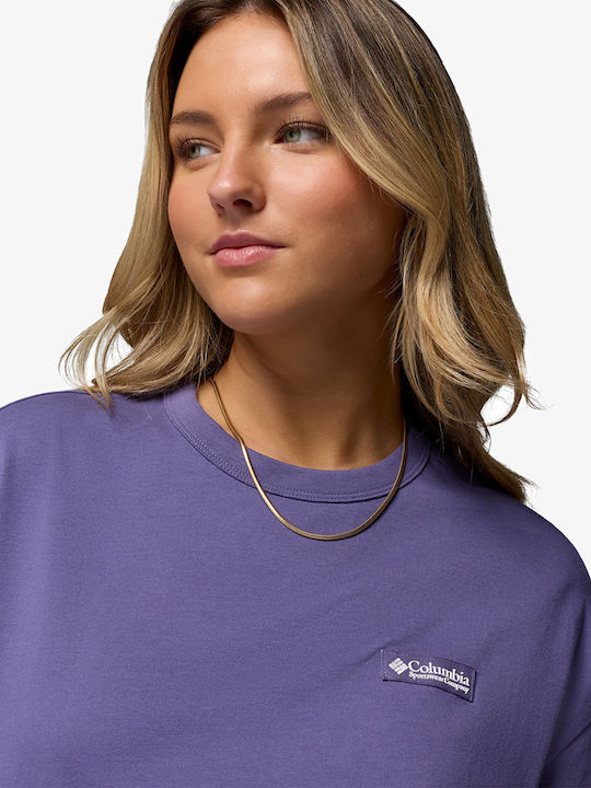 Women's Hiking T-shirt Purple