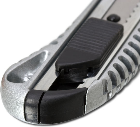 Cuțit Universal 18 Mm Lamă Segmentată Corp Metalic Antiderapant