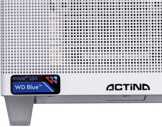 Actina Desktop PC Gaming Ryzen 7-9700X 32GB DDR5 1TB SSD GeForce RTX 5070 Fără Sistem De Operare